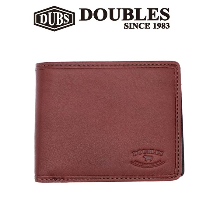 DOUBLES（ダブルス） 二つ折り財布 財布 メンズ 本革 レザー 牛革 国産