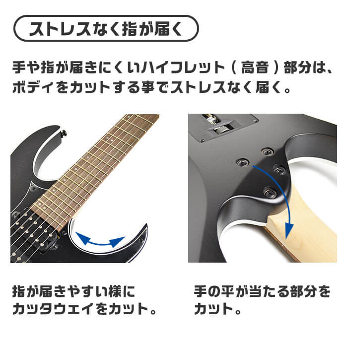 Ibanez（アイバニーズ） エレキギター Ibanez RG350ZB Weathered Black