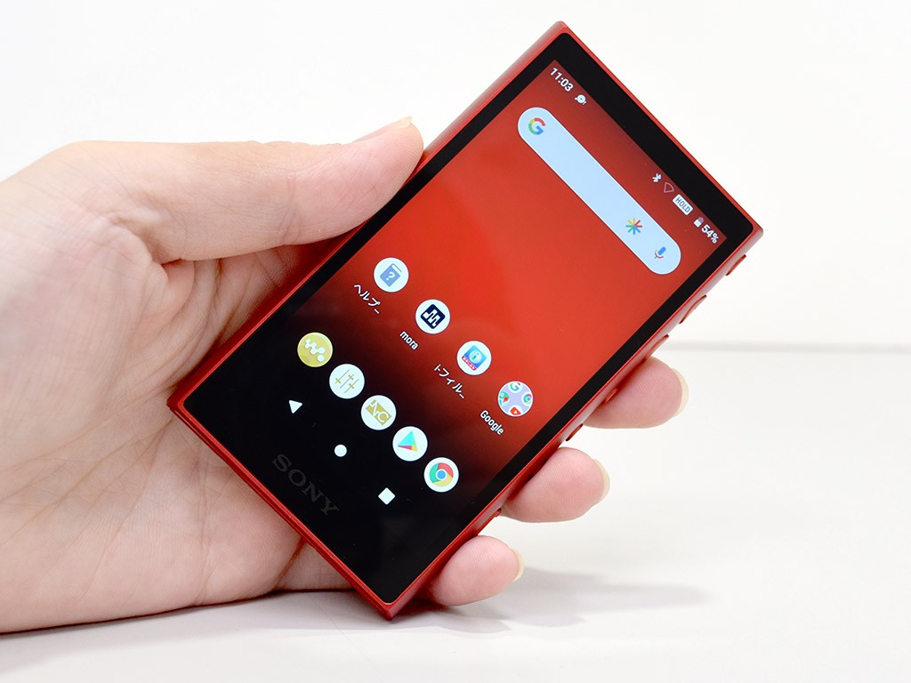 SONY ウォークマン NW-A105 レッド 16GB : ソニー