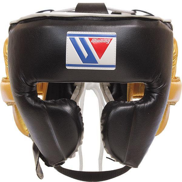 Winning ボクシング ヘッドギア フェイスガードタイプ 黒 ウイニング