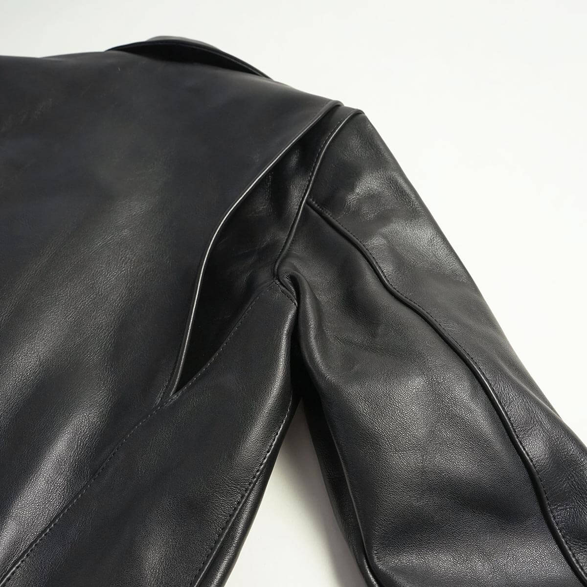 VANSON（バンソン） VANSON ENF シングル ライダース ブラック