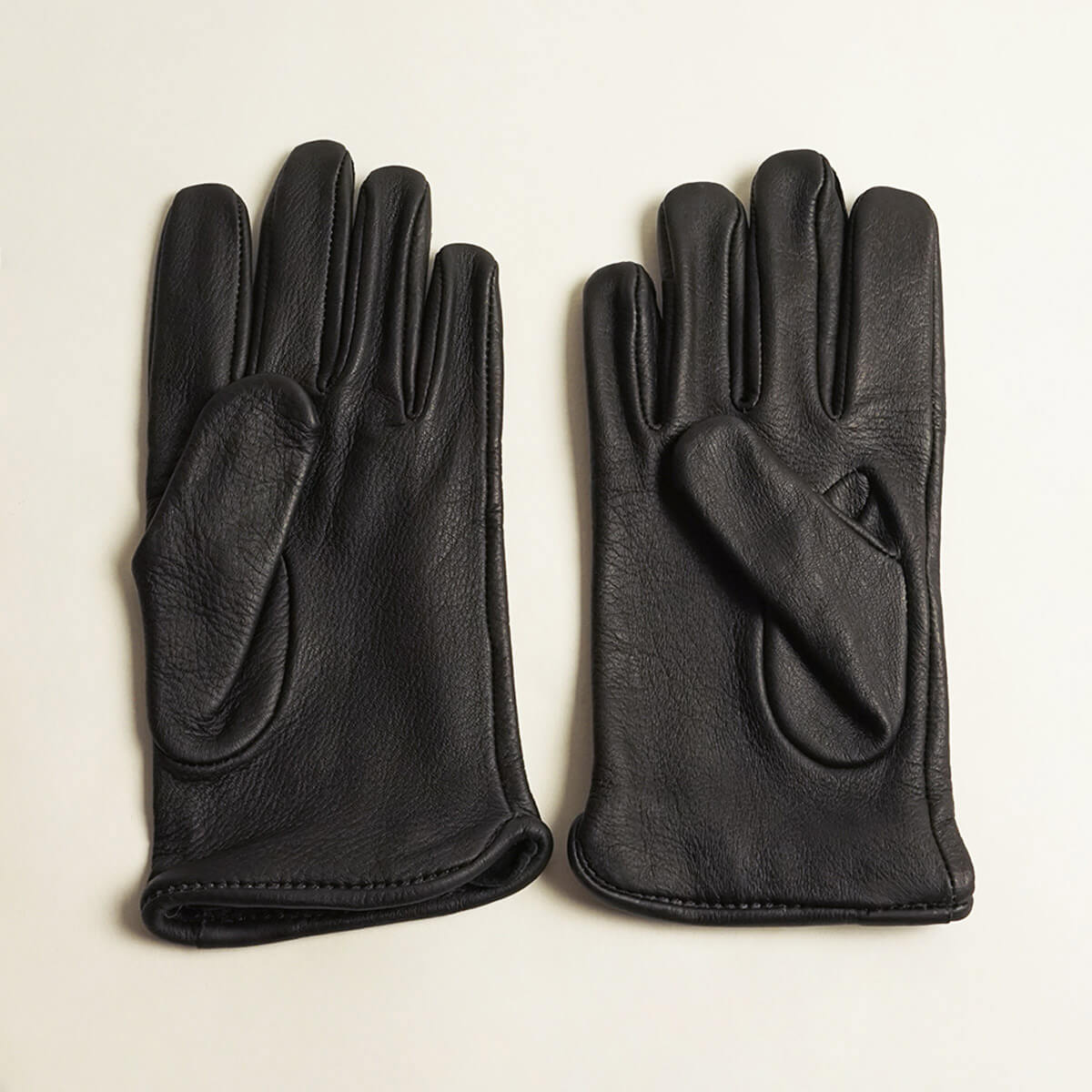 VANSON（バンソン） レザーグローブ ローパー ブラック MADE IN USA