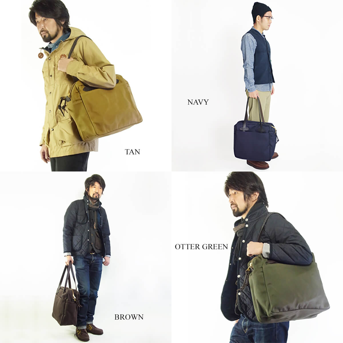FILSON（フィルソン） キャンバス トートバッグ ウィズ ジッパー