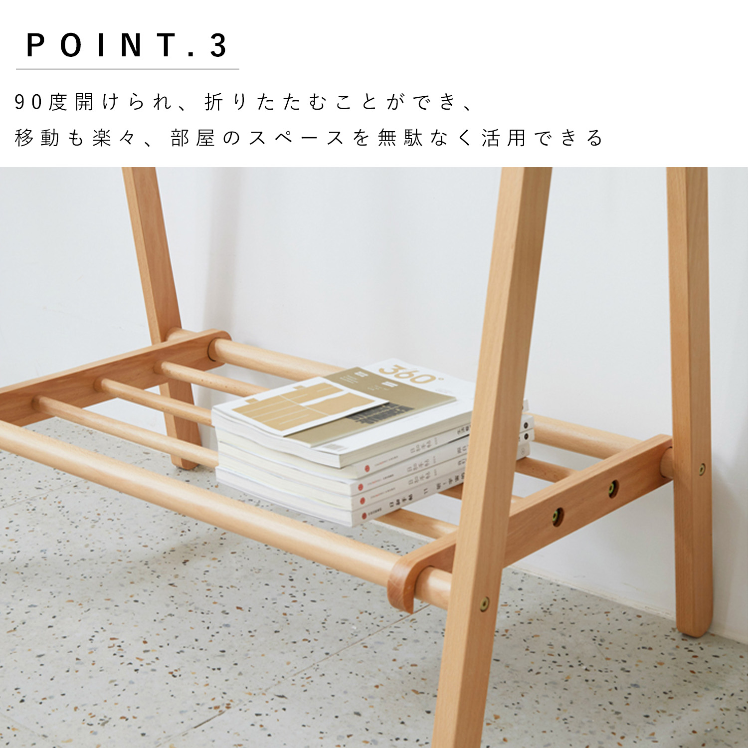 専用 特注フルオーダー 古材 ハンガーラック 無垢材 12/07まで出品予定