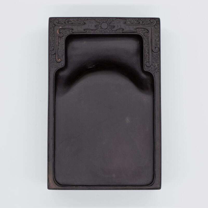 古硯 清/嘉慶年製端渓硯 書道 アンティーク NO.627 古硯 清/嘉慶年製