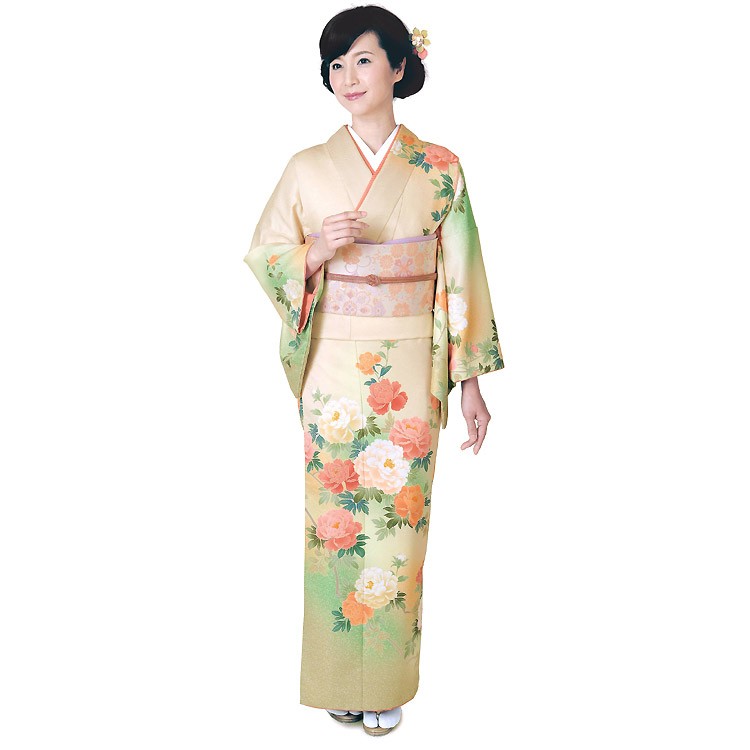 H.L（アッシュ・エル） 訪問着 フルセット 18点 洗える 着物 帯 長襦袢