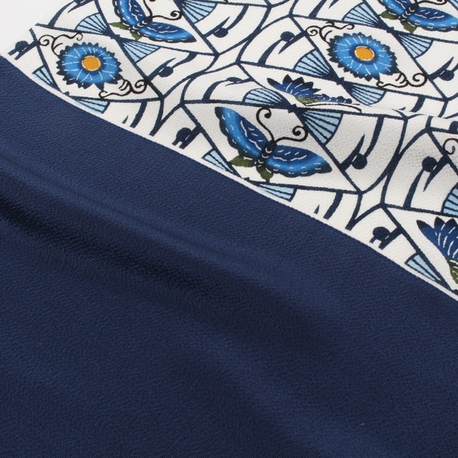 きもの 和 名古屋帯 正絹 本場 琉球紅型 特選 九寸名古屋帯 染め帯