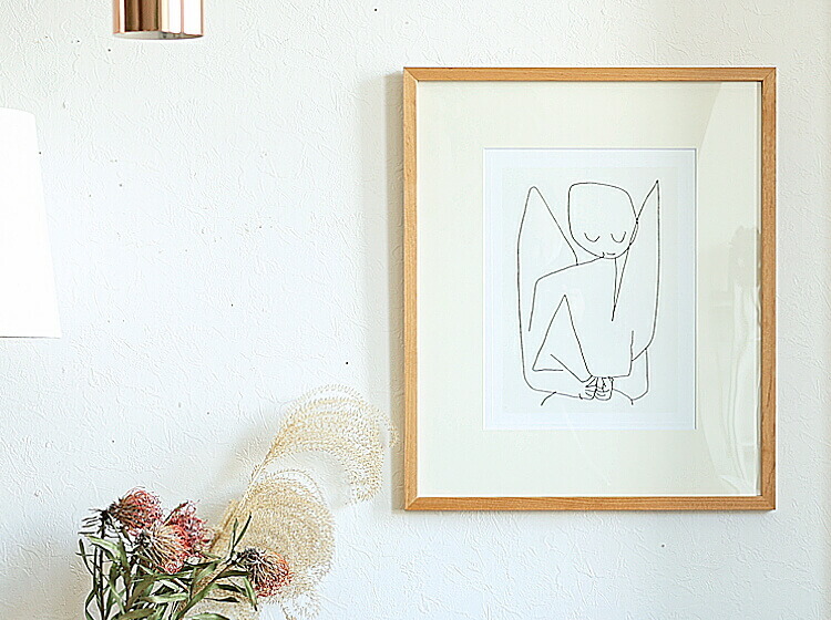 アートポスター Paul Klee (パウル・クレー) 忘れっぽい天使