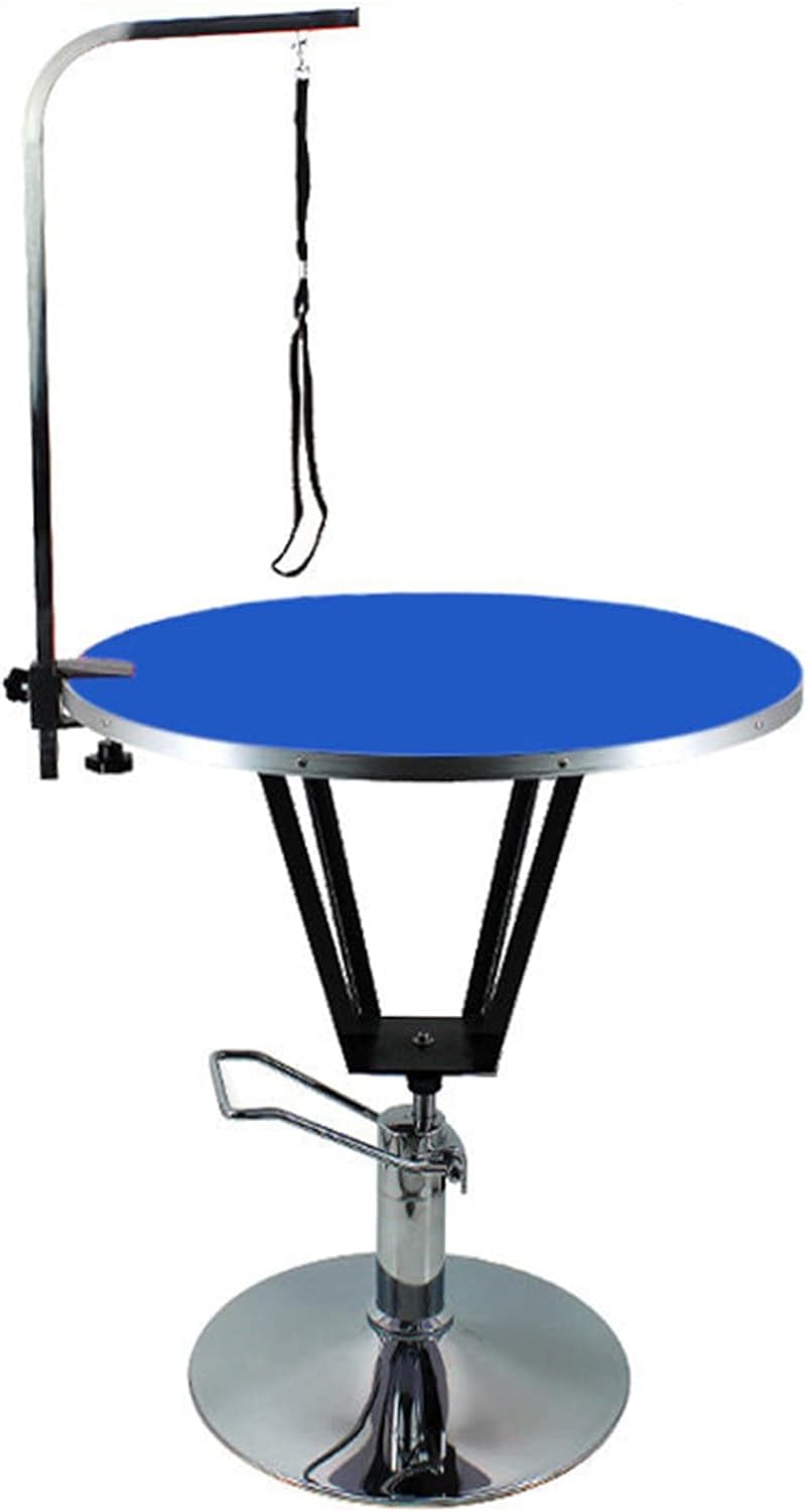 新品 トリミングテーブル トリミング台 ブルー×シルバー 多機能 新品