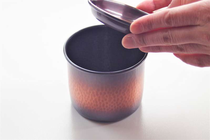 新光金属 建水 純銅製 燕市 銅 茶器 高級 茶こぼし 水こぼし 風流