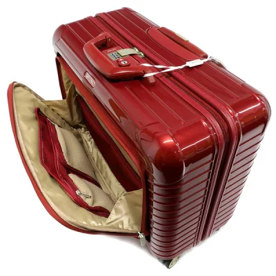 RIMOWA サルサDXハイブリッドビジネストロリー 32Lダークブラウン 2輪