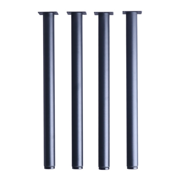 テーブル 脚 パーツ DIY 高さ69.5cm(約高さ70cm) 4本セット ブラック