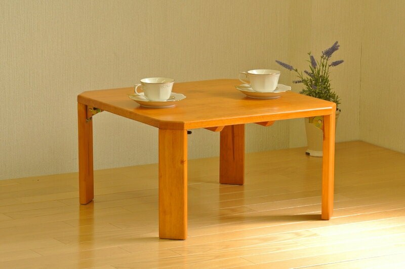 座卓 ちゃぶ台 折り畳み テーブル ローテーブル 幅53 正方形 折畳み