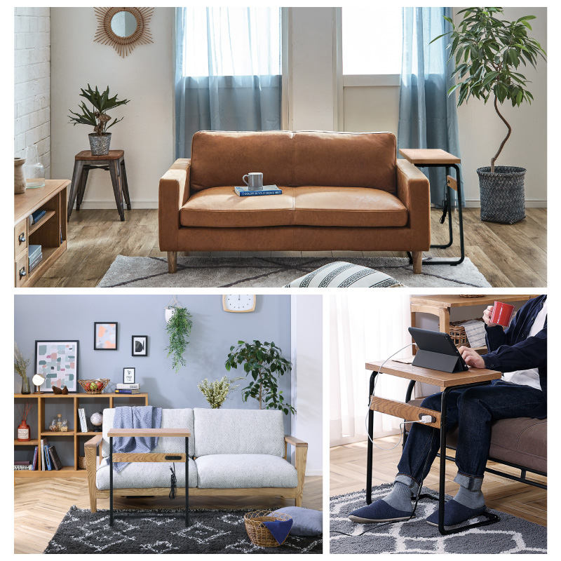 関家具 公式店 サイドテーブル テーブル ソファテーブル 完成品 木製