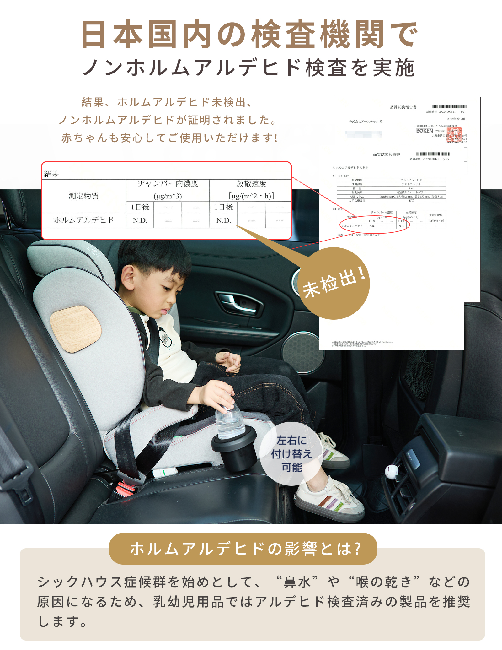GU MODE ジュニアシート チャイルドシート R129適合／ISOFIX・シート