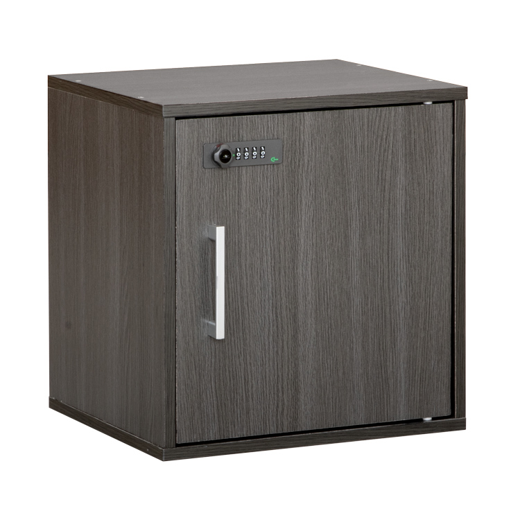 キューブボックス カラーボックス ダイヤル錠付き 棚 扉付き 鍵付き