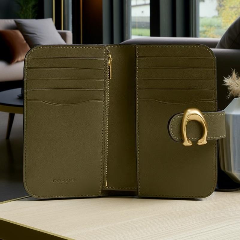 COACH（コーチ） 二つ折り財布 カードケース レディース メンズ 黒