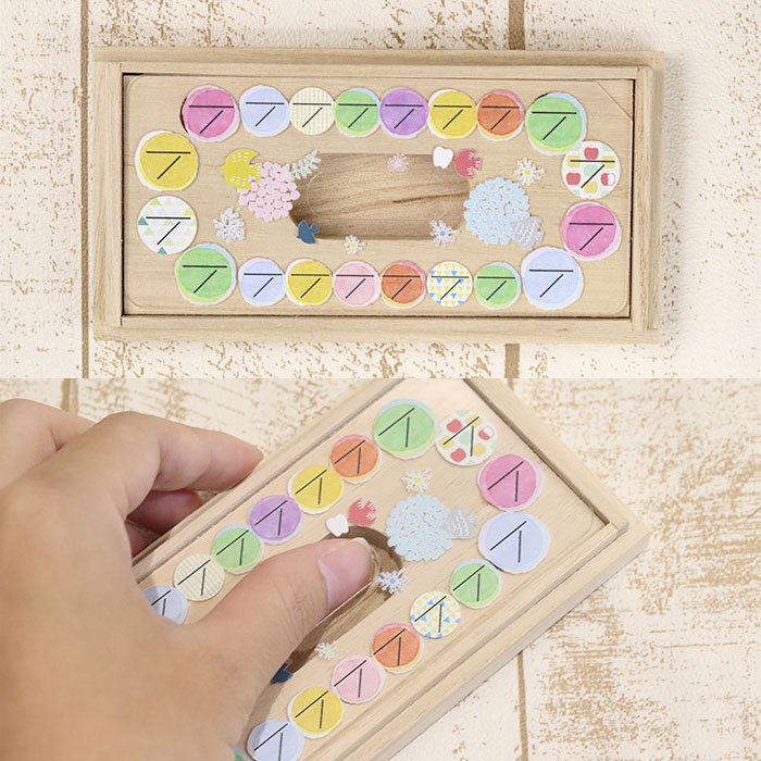 名入れ 木製 乳歯ケース 星座 デザイン 日付 プレート 付き 日本製