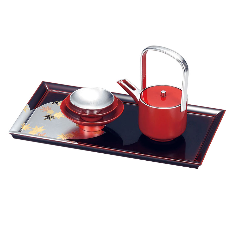 お屠蘇セット おしゃれ 屠蘇器 春秋 越前漆器 日本製 国産 手描蒔絵