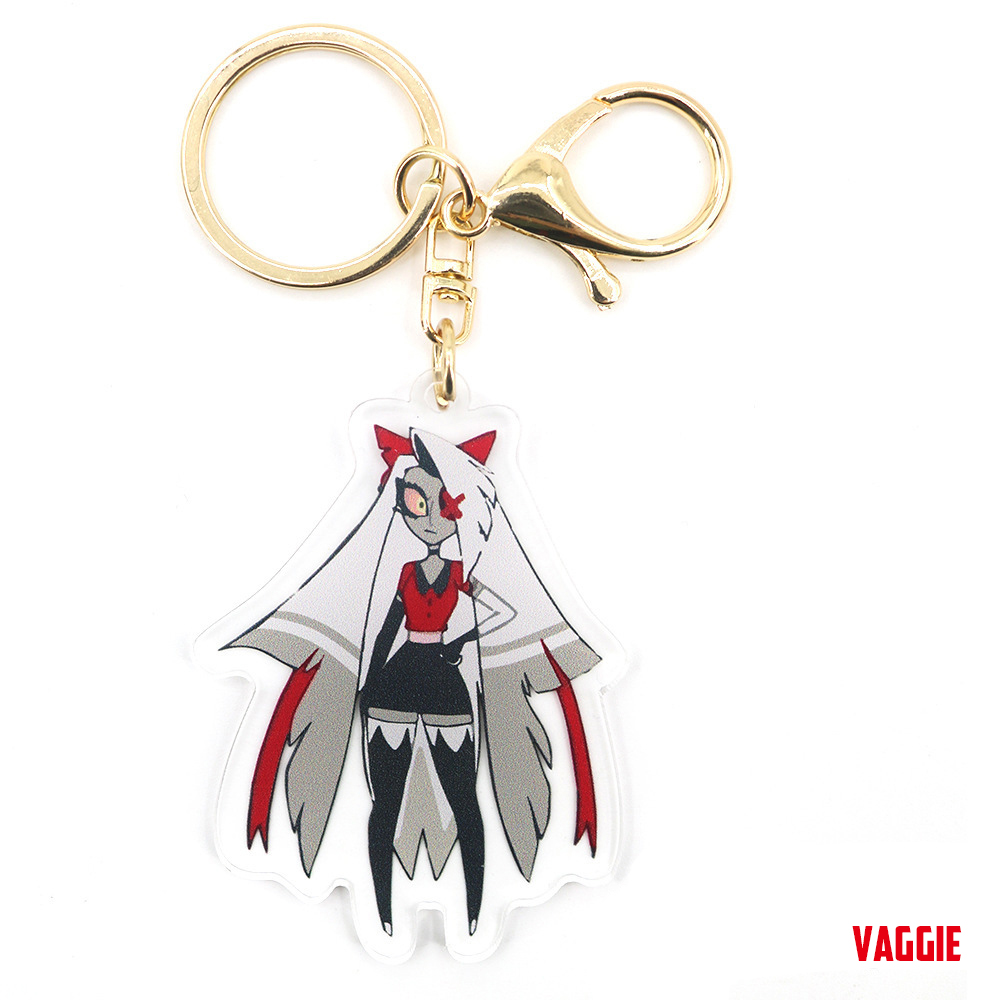 ハズビンホテルへようこそ！ アクリル キーホルダー キーリング Hazbin