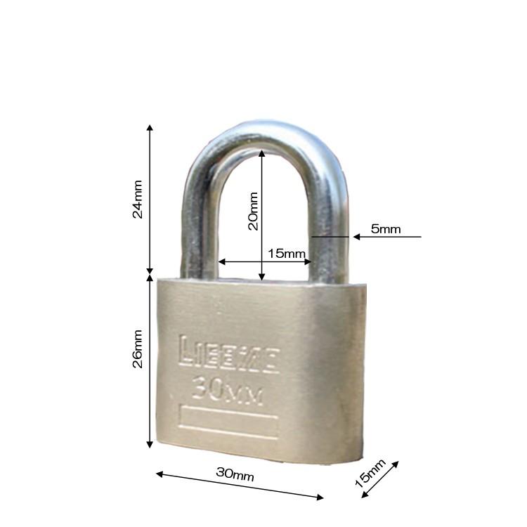 ステンレス南京錠 硬化鋼 汎用 鍵で施錠 スーツケース ロッカー 倉庫