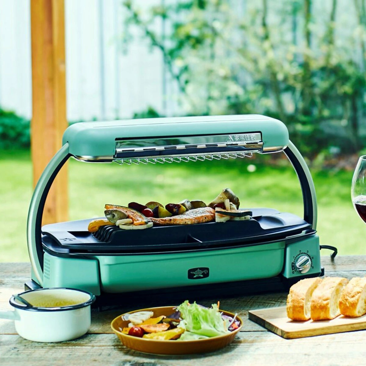 アラジン】 グリーン 緑 グラファイトマジックグリラーPlus AMG-G1300A