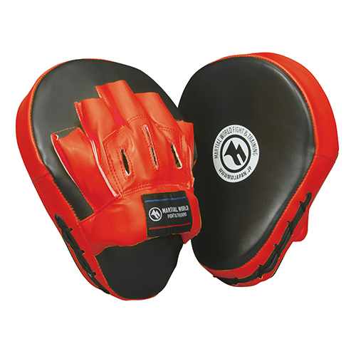 マーシャルワールド パンチングミット 左右セット(両手分) 練習 パンチ