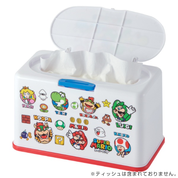 スケーター ティッシュストッカー スーパーマリオ ティッシュケース