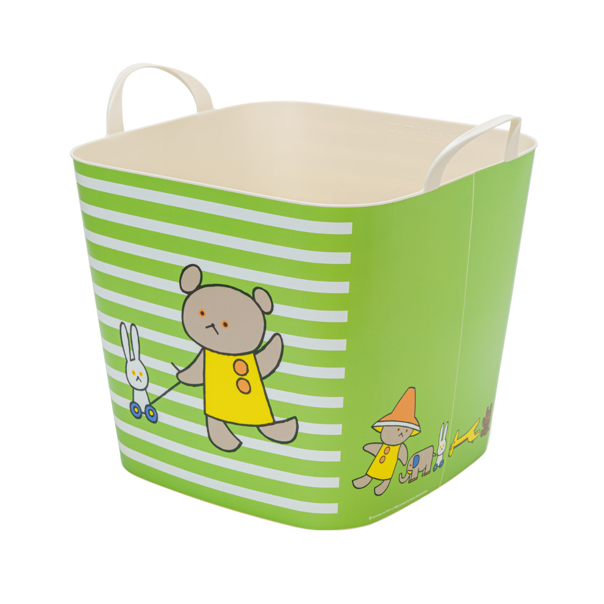 stacksto.（スタックストー） バスケット バケット M 25L こぐまちゃん