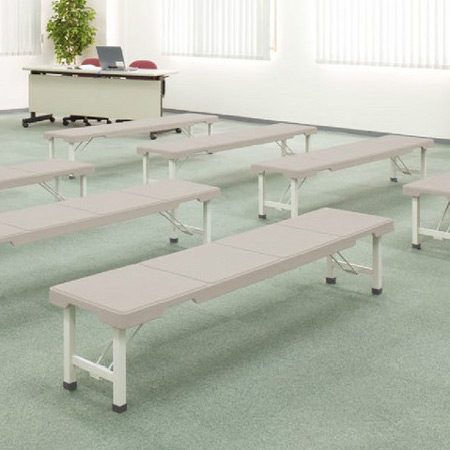 テラモト（TERAMOTO） 長椅子 スタッキングブローベンチ 背なし