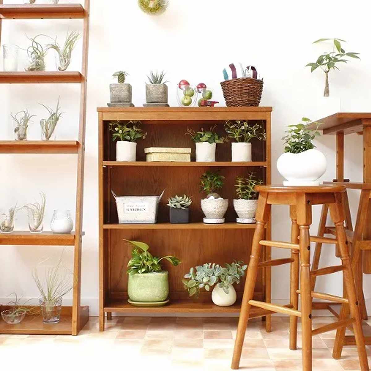 本棚 幅70cm 3段 天然木 hommage オマージュ （ ラック 棚 カントリー