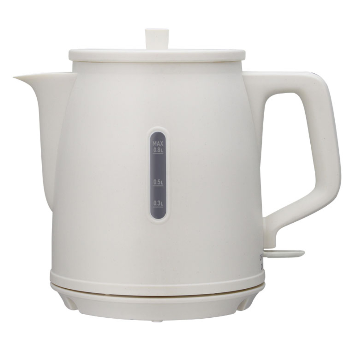 ドリテック 電気ケトル 0.8L キューポット 和モダン （ dretec 電気