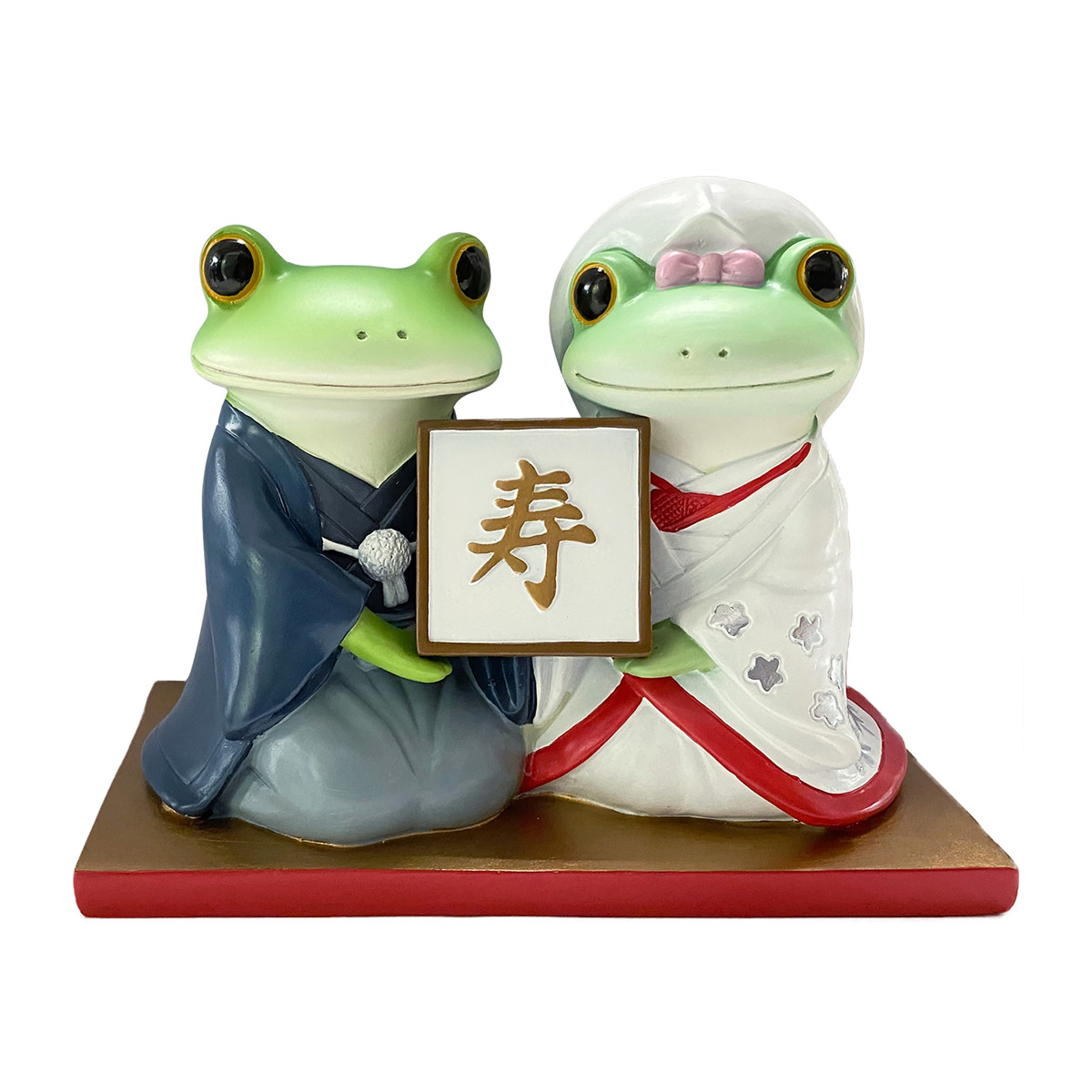 バカラ】動物 カエル 蛙 置物 インテリア☆美品☆幸運