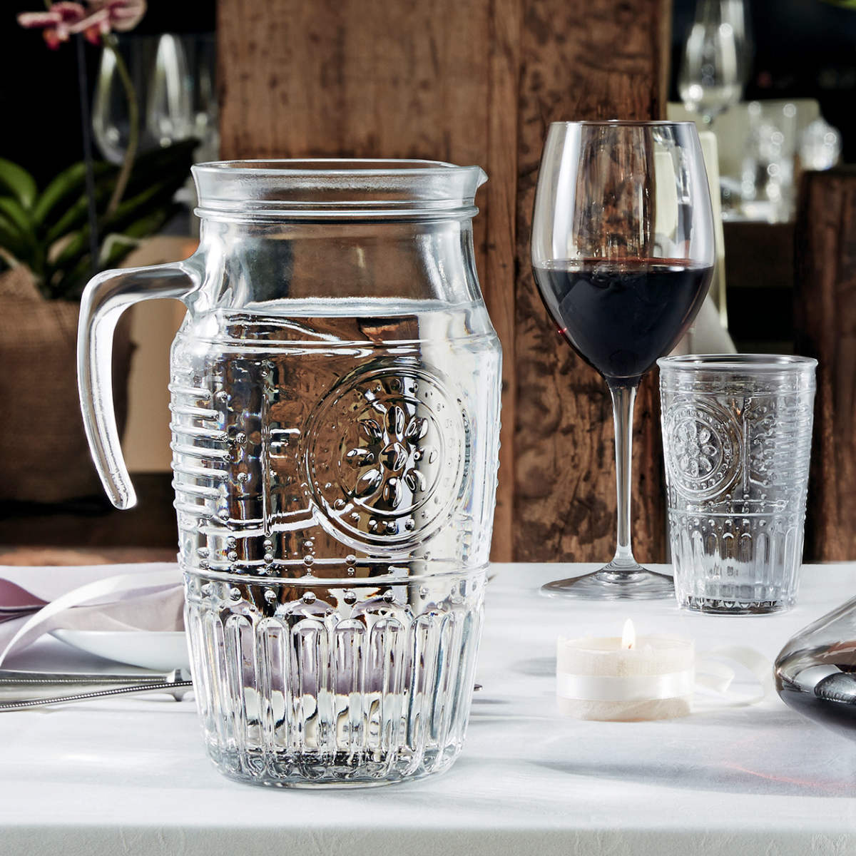 Bormioli Rocco（ボルミオリロッコ） ピッチャー 1.8L ROMANTIC
