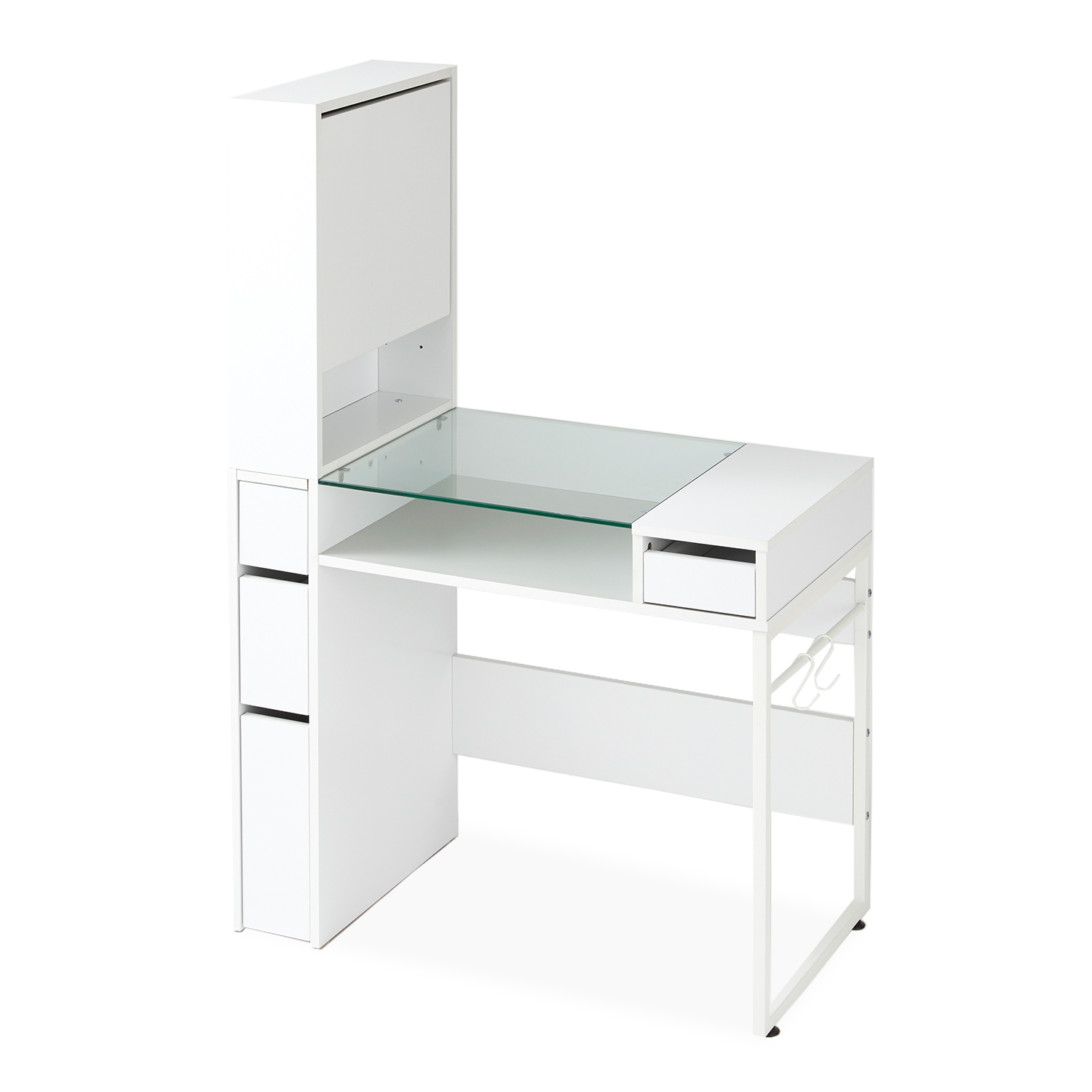 LOWYA（ロウヤ） ドレッサー デスク ネイルデスク スリム 可愛い