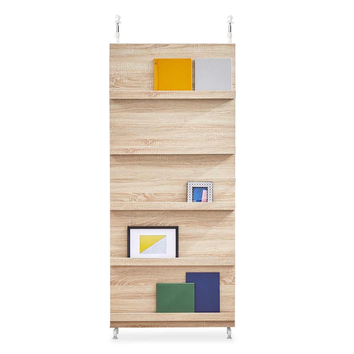 LOWYA（ロウヤ） 突っ張り 収納 おしゃれ ディスプレイラック 壁掛け