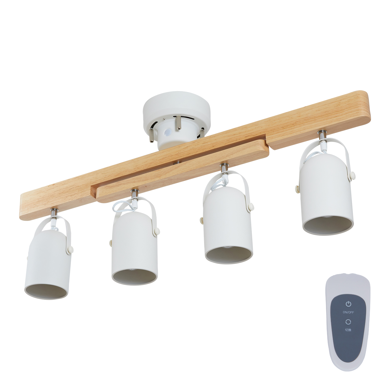 LOWYA シーリングライトNew Stoss 2 v3-WH ホワイト4灯