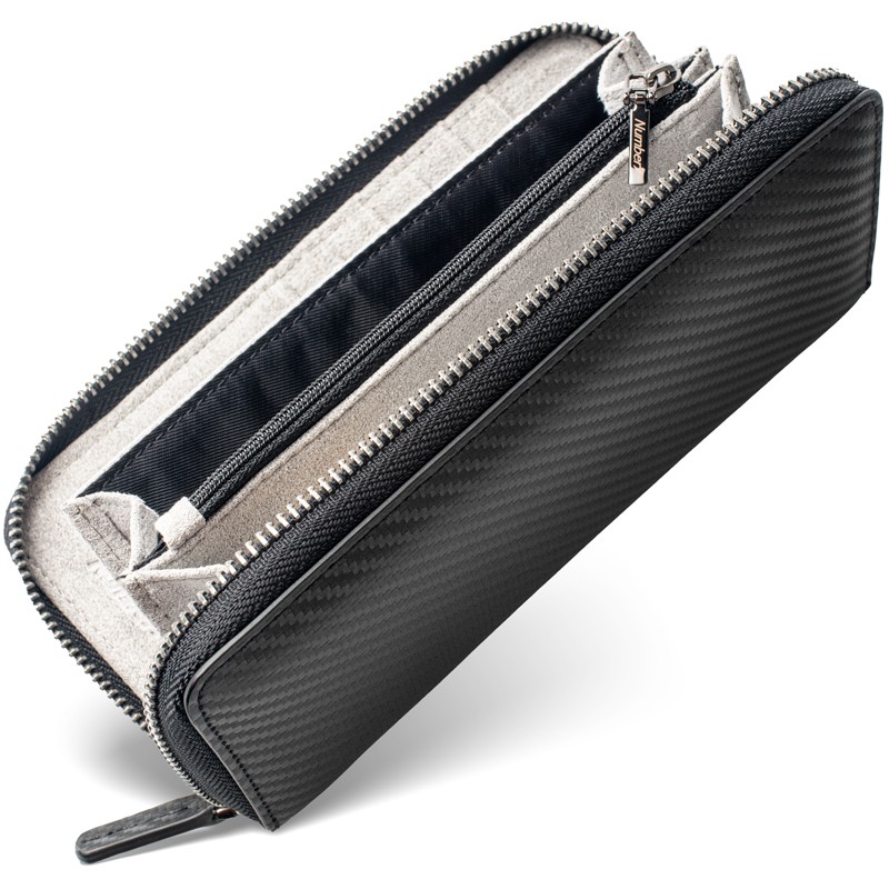 Number7 財布 長財布 メンズ財布 ラウンドファスナー メンズ 東レ