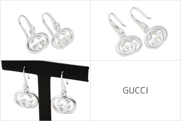 GUCCI（グッチ） ピアス レディース アクセサリー 正規品 GGロゴ