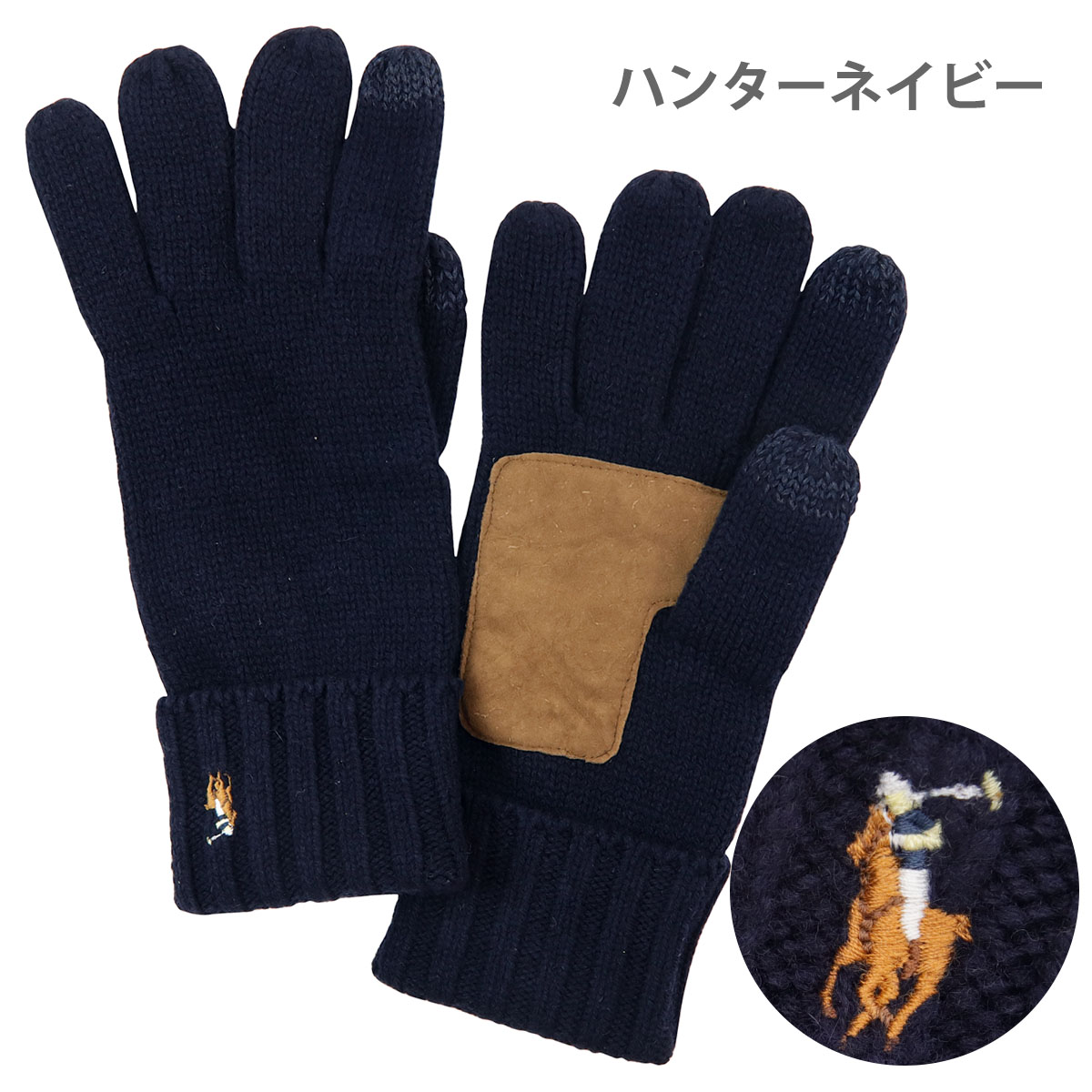 POLO Ralph Lauren ダークグリーン チェック 手袋 RALPH LAUREN（ポロ