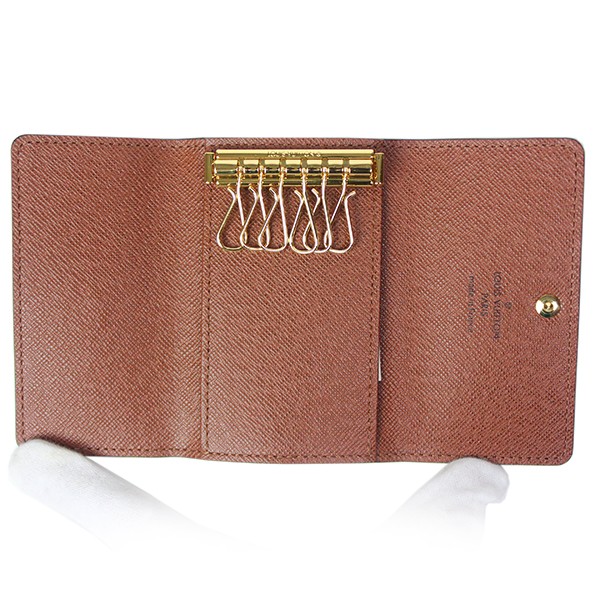 ルイヴィトン キーケース メンズ レディース 本革 正規品 モノグラム 6