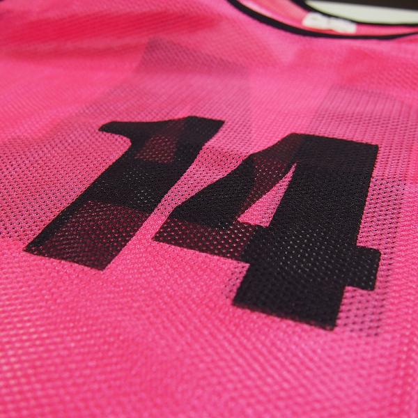 ビブス XSサイズ No.1〜10番号入 10枚セット 幼稚園 保育園 幼児用