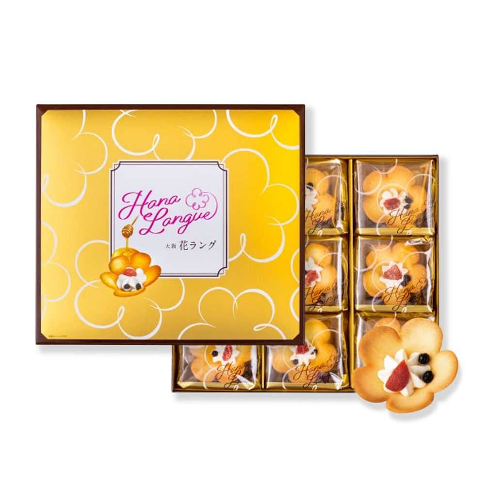 バレンタイン 2026 ギフト 大阪土産 大阪花ラング 9個入 : plumber