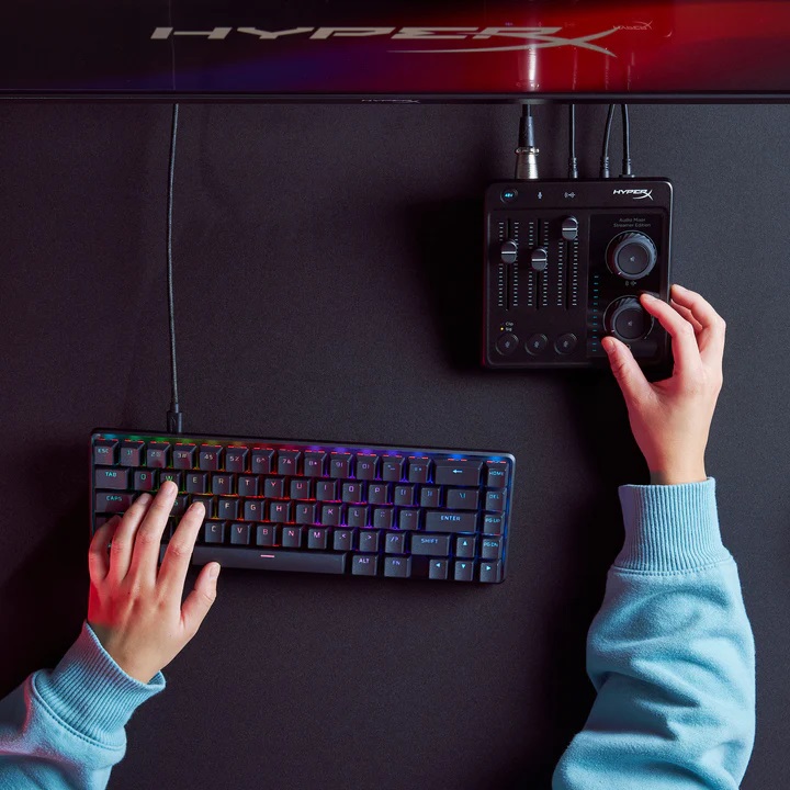 HyperX Audio Mixer USB接続オーディオミキサー XLR入力対応 ブラック