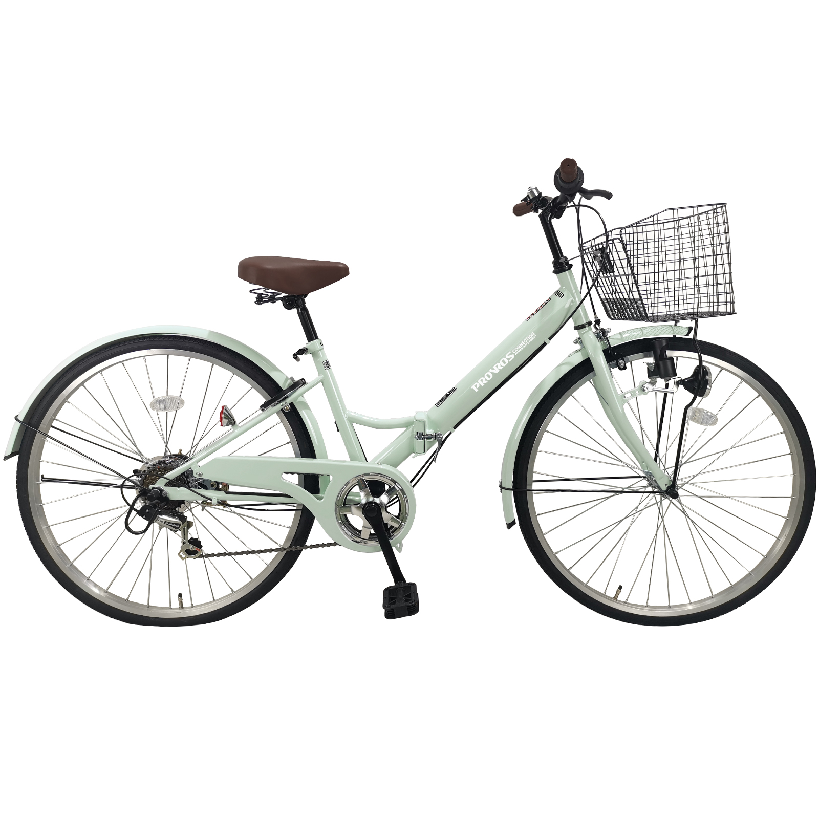 未使用】PROVROS 折りたたみ式電動アシスト自転車 ミントグリーン 未