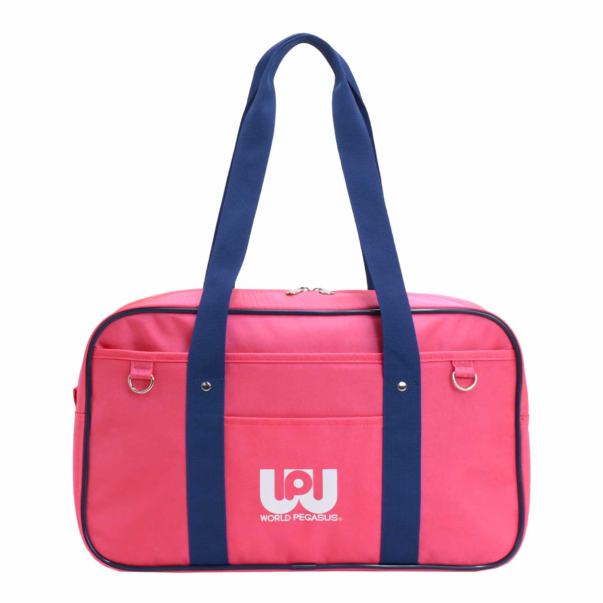 ワッペ スクバ ピンク ワールドペガサス ワッぺ スクールバッグ 旧