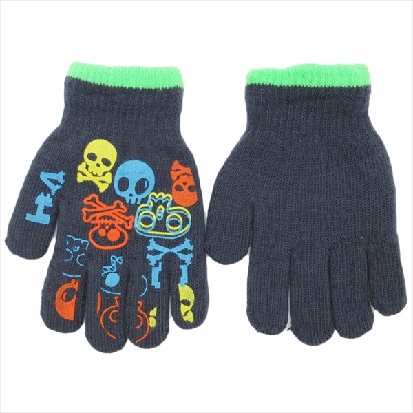 お得セール キッズ ニット手袋 男の子 女の子 スポーツ のびのび 防寒