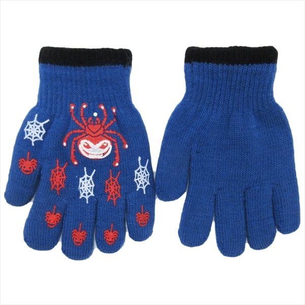 お得セール キッズ ニット手袋 男の子 女の子 スポーツ のびのび 防寒