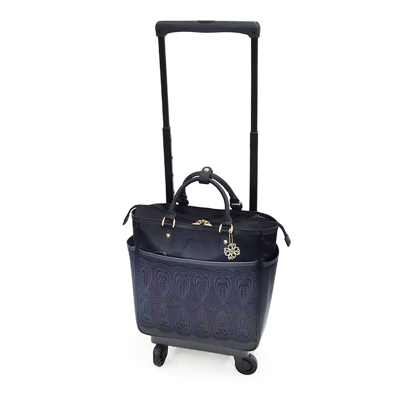 SWANY（スワニー） 横浜老舗の近沢レース店コラボ キャリーバッグ