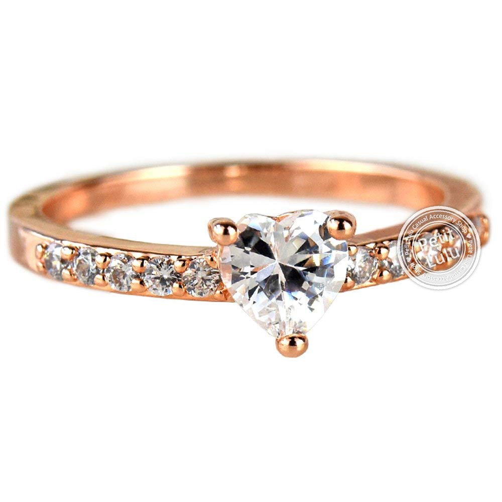 Petit Lulu（プチルル） 指輪 レディース リング ダイヤモンドCZ